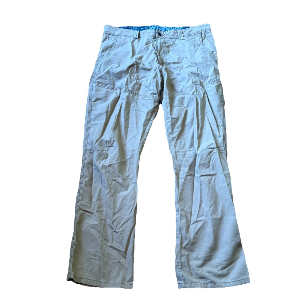 Wrangler ATG Pants Mens 36 Brown Pants Tactical Utility Camp Outdoors Prep 36x30